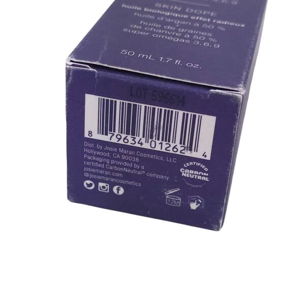 Josie Maran Skin Dope Organic Glow Oil Argan Oil & H e m p Seed Oil - Picture 5 of 5